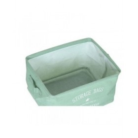 Set di Cestini DKD Home Decor 39 x 27 x 24 cm Tela Moderno (3 Unità)