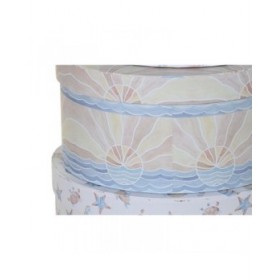 Set di Scatole per Sistemare Impilabili DKD Home Decor Per bambini Multicolore Cartone (37,5 x 37,5 x 18 cm)