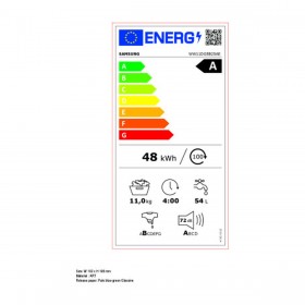 Lavatrice Samsung WW11DG5B25AEEC 60 cm 1400 rpm 11 Kg