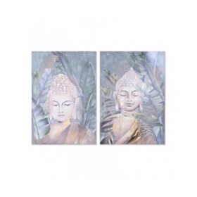 Quadro DKD Home Decor 80 x 2,8 x 120 cm 80 x 3 x 120 cm Orientale (2 Unità)