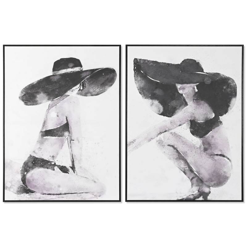 Quadro DKD Home Decor Cappello (90 x 4 x 120 cm) (2 Unità)