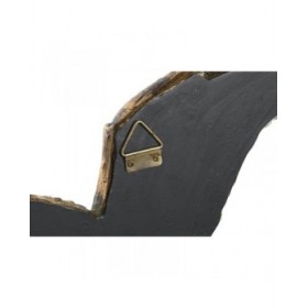 Statua Decorativa DKD Home Decor 35,5 x 26 x 2 cm Dorato Uccello