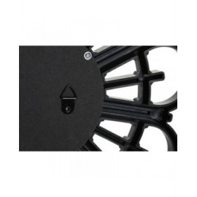 Set di Specchi DKD Home Decor Scandi Cristallo Nero Dorato polipropilene (25 x 2 x 25 cm) (2 Unità)