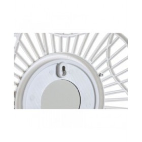 Set di Specchi DKD Home Decor Cristallo Dorato Bianco polipropilene (25 x 2 x 25 cm) (2 Unità)