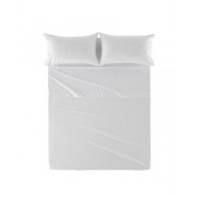 Lenzuolo Superiore HappyFriday Basic Bianco 160 x 270 cm