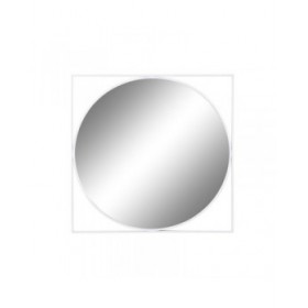 Specchio da parete DKD Home Decor Bianco 85,5 x 3 x 85,5 cm (3 Pezzi) (3 Unità)