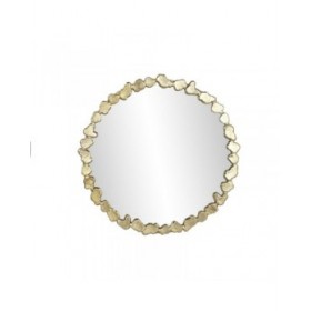 Specchio da parete DKD Home Decor Dorato 86 x 3 x 86 cm 84 x 4 x 84 cm Vintage