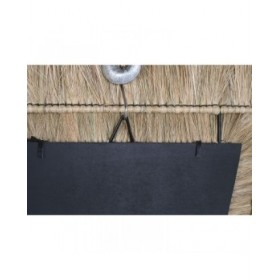 Specchio da parete DKD Home Decor 62 x 4 x 70 cm Cristallo Bali Iuta