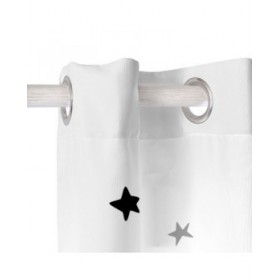 Tende HappyFriday BLANC Multicolore Stelle 140 x 300 cm