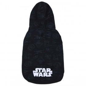 Felpa per Cani Star Wars S Nero