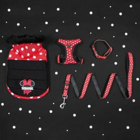 Collare per Cani Minnie Mouse XXS/XS Rosso