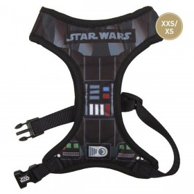 Imbracatura per Cani Star Wars Nero XXS