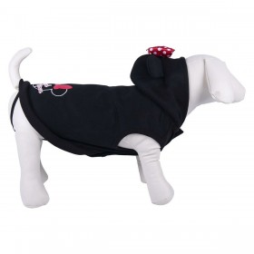 Felpa per Cani Minnie Mouse Nero XXS
