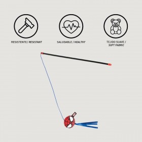Giocattolo per gatti Spider-Man Rosso 100 % poliestere