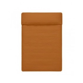 Trapunta Reversibile HappyFriday Basic Dash Arancio 240 x 260 cm
