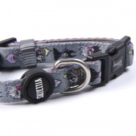 Collare per Cani Disney Villains Grigio M/L