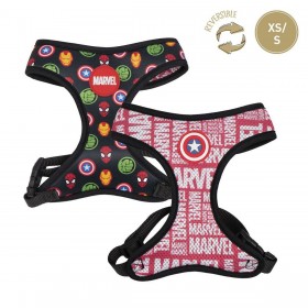 Imbracatura per Cani Marvel Reversibile Rosso XS