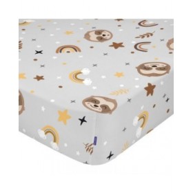 Lenzuolo con angoli HappyFriday MOSHI MOSHI Multicolore 105 x 200 x 32 cm