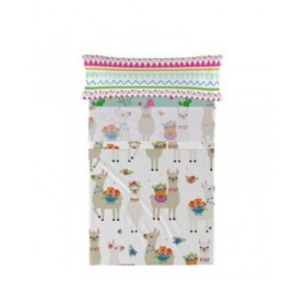 Set di Lenzuola HappyFriday MOSHI MOSHI Multicolore Singolo 160 x 270 cm 28 x 3 x 38 cm