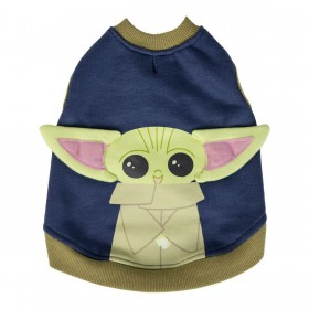 Felpa per Cani The Mandalorian Azzurro S