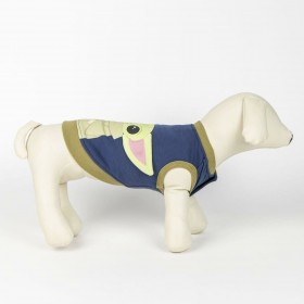 Felpa per Cani The Mandalorian Azzurro M