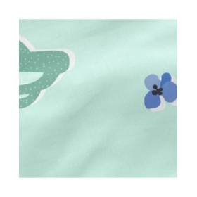 Lenzuolo con angoli HappyFriday MOSHI MOSHI Multicolore Verde Chiaro 60 x 120 x 14 cm Cactus