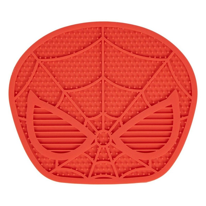 Ciotola per cani Spider-Man Rosso Silicone 28 x 15 x 1,5 cm