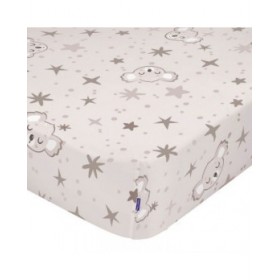 Lenzuolo con angoli aderenti HappyFriday MOSHI MOSHI Multicolore 90 x 200 x 32 cm