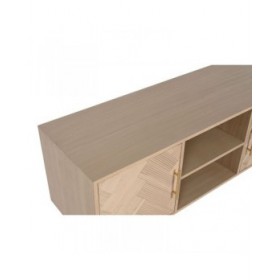 Mobile TV Home ESPRIT Naturale Legno di paulownia Legno MDF 120 x 40 x 60 cm