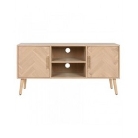 Mobile TV Home ESPRIT Naturale Legno di paulownia Legno MDF 120 x 40 x 60 cm