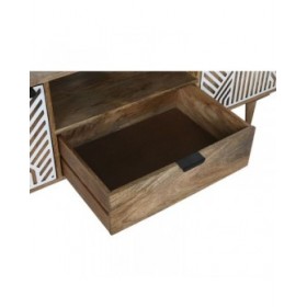 Mobile TV Home ESPRIT Bianco Legno di mango 160 x 41 x 55 cm