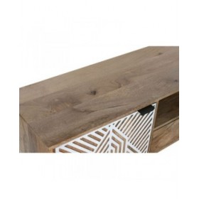 Mobile TV Home ESPRIT Bianco Legno di mango 160 x 41 x 55 cm