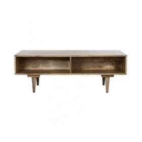Tavolino da Caffè Home ESPRIT Bianco Legno di mango 115 x 60 x 40 cm