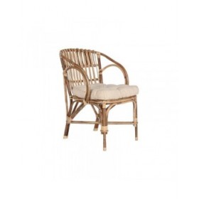 Sedia da giardino Home ESPRIT Bambù Rattan 58 x 65 x 85 cm