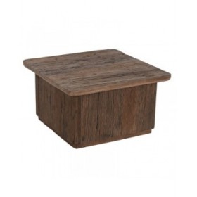 Tavolino da Caffè Home ESPRIT Marrone Legno 70 x 70 x 39 cm