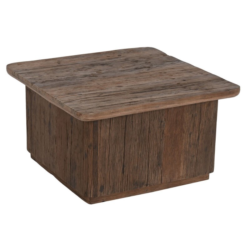Tavolino da Caffè Home ESPRIT Marrone Legno 70 x 70 x 39 cm
