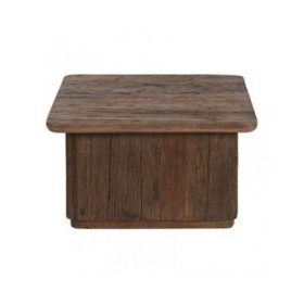 Tavolino da Caffè Home ESPRIT Marrone Legno 70 x 70 x 39 cm