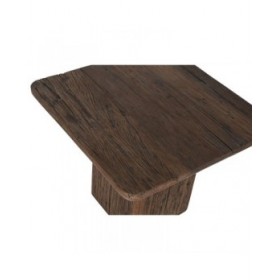 Tavolo aggiuntivo Home ESPRIT Marrone Legno Riciclato 61 x 61 x 50 cm