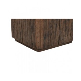 Tavolo aggiuntivo Home ESPRIT Marrone Legno Riciclato 61 x 61 x 50 cm