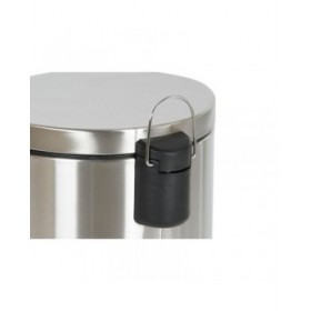 Cestino a pedale Home ESPRIT Argentato Acciaio inossidabile polipropilene 30 L