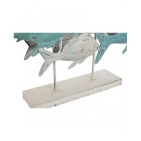 Statua Decorativa Home ESPRIT Mediterraneo Pesci 60 x 15 x 53 cm
