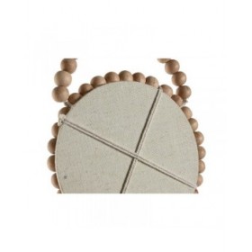 Set di Specchi Home ESPRIT Naturale Scandi 15 x 1 x 24 cm (3 Pezzi)