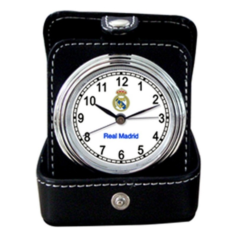 Orologio Sveglia Real Madrid C.F. Da viaggio Nero
