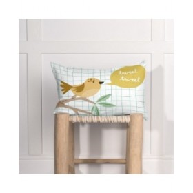 Fodera per cuscino HappyFriday Moshi Moshi Happy Sloth Multicolore 50 x 30 cm