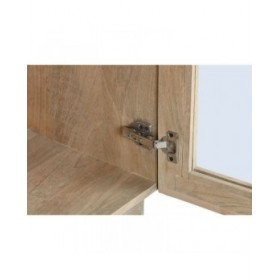 Stand Espositore Home ESPRIT Cristallo Legno di mango 80 x 40 x 180 cm