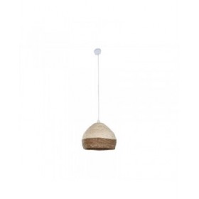 Lampadario Home ESPRIT Marrone Naturale 50 W 38 x 38 x 28 cm