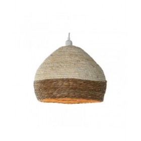 Lampadario Home ESPRIT Marrone Naturale 50 W 38 x 38 x 28 cm