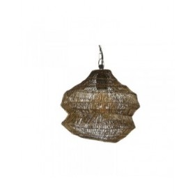 Lampadario Home ESPRIT Dorato Metallo Ferro 50 W 26 x 26 x 24 cm