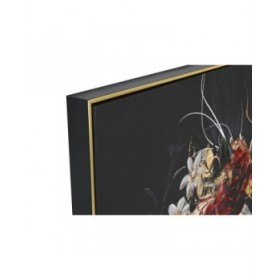 Quadro Home ESPRIT Nero Verde chica 80 x 3,5 x 120 cm (2 Unità)