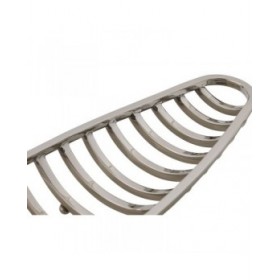 Centrotavola Home ESPRIT Argentato Moderno Cromato 51 x 12 x 6 cm